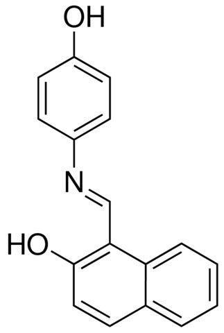 1-(4-HYDROXYPHENYLIMINOMETHYL)-2-NAPHTHOL