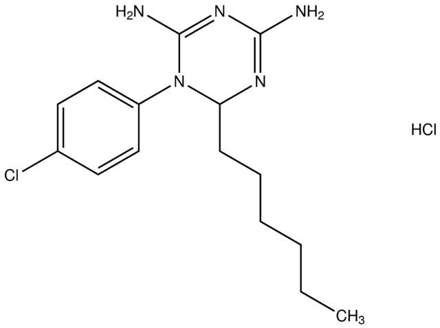 1-(4-chlorophenyl)-6-hexyl-1,6-dihydro-1,3,5-triazine-2,4-diamine hydrochloride