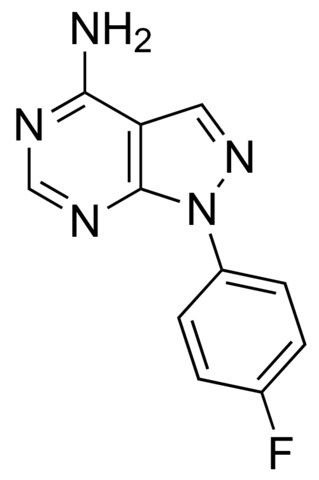 1-(4-Fluorophenyl)-1<i>H</i>-pyrazolo[3,4-<i>d</i>]pyrimidin-4-amine