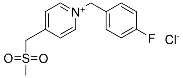 1-(4-FLUOROBENZYL)-4-(METHYLSULFONYLMETHYL)PYRIDINIUM CHLORIDE