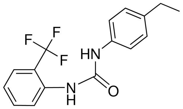 1-(4-ETHYLPHENYL)-3-(2-(TRIFLUOROMETHYL)PHENYL)UREA