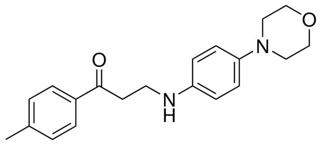 1-(4-METHYLPHENYL)-3-(4-(4-MORPHOLINYL)ANILINO)-1-PROPANONE