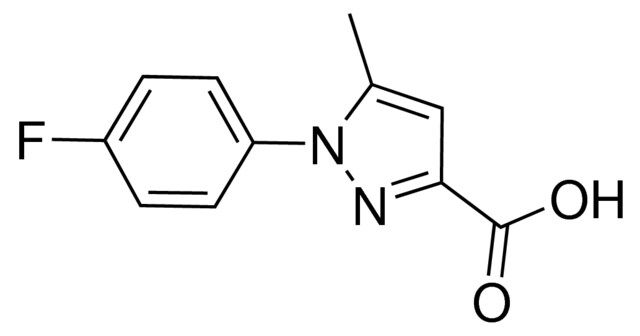 1-(4-Fluorophenyl)-5-methyl-1<i>H</i>-pyrazole-3-carboxylic acid