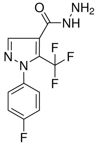 1-(4-FLUOROPHENYL)-5-(TRIFLUOROMETHYL)-1H-PYRAZOLE-4-CARBOHYDRAZIDE