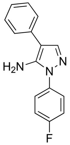 1-(4-Fluorophenyl)-4-phenyl-1<i>H</i>-pyrazol-5-amine