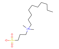 3-(Decyldimethylammonio)propanesulfonate (Sulfobetaine 10)