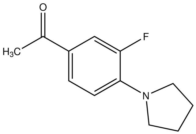 1-(3-Fluoro-4-(pyrrolidin-1-yl)phenyl)ethanone