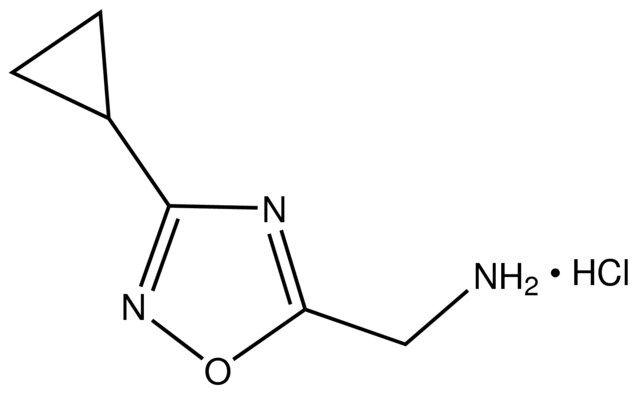 1-(3-Cyclopropyl-1,2,4-oxadiazol-5-yl)methanamine hydrochloride