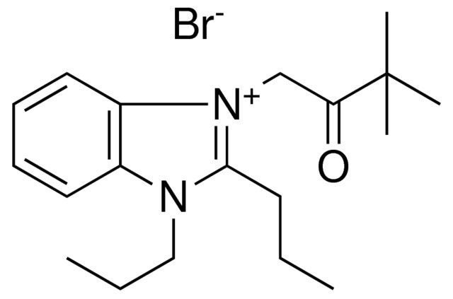 1-(3,3-DIMETHYL-2-OXO-BUTYL)-2,3-DIPROPYL-3H-BENZOIMIDAZOL-1-IUM, BROMIDE