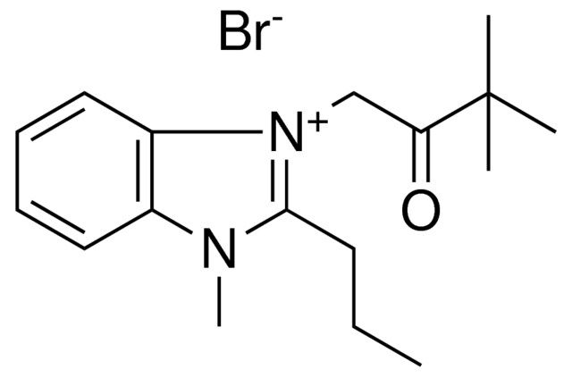 1-(3,3-DIMETHYL-2-OXO-BUTYL)-3-METHYL-2-PROPYL-3H-BENZOIMIDAZOL-1-IUM, BROMIDE