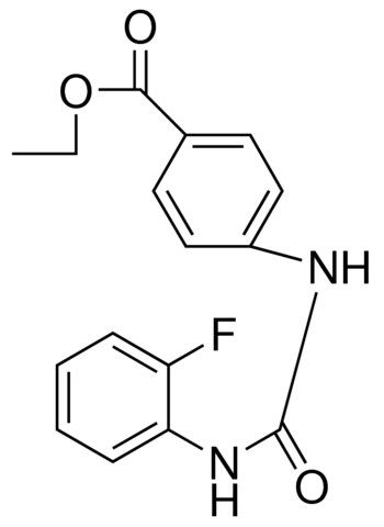 1-(4-(ETHOXYCARBONYL)PHENYL)-3-(2-FLUOROPHENYL)UREA