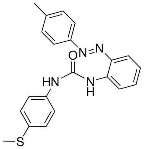 1-(4-(METHYLTHIO)PHENYL)-3-(2-(P-TOLYLAZO)PHENYL)UREA