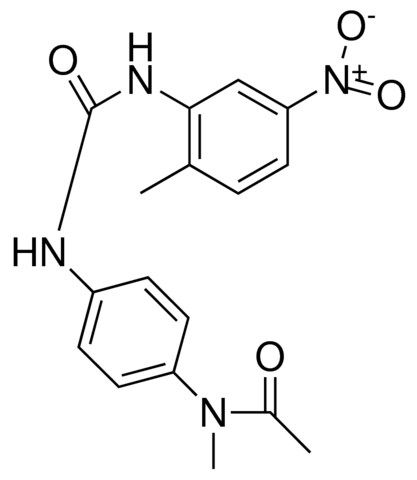 1-(4-(N-METHYLACETAMIDO)PHENYL)-3-(2-METHYL-5-NITROPHENYL)UREA