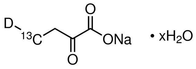 2-Ketobutyric acid-4-<sup>13</sup>C,4-d sodium salt hydrate