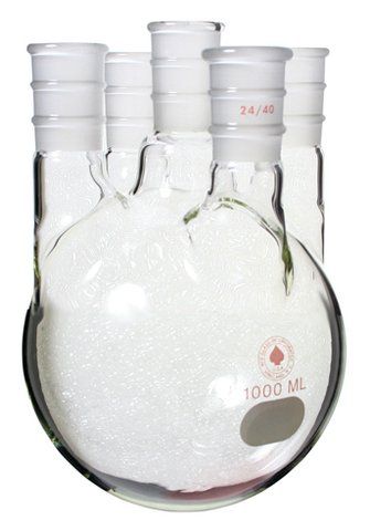 Ace five-neck round-bottom flask