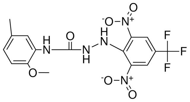 1-(2,6-DINITRO-4-(TRIFLUOROMETHYL)PHENYL)-4-(2-METHOXY-5-METHYL)SEMICARBAZIDE