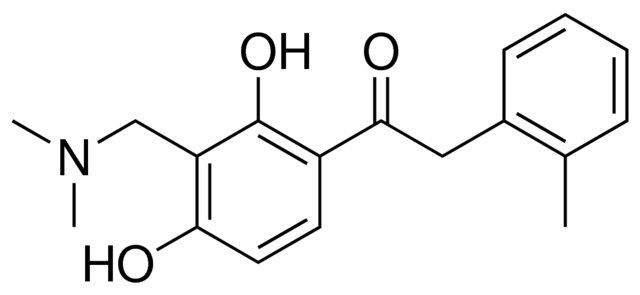 1-(3-((DIMETHYLAMINO)METHYL)-2,4-DIHYDROXYPHENYL)-2-(2-METHYLPHENYL)ETHANONE