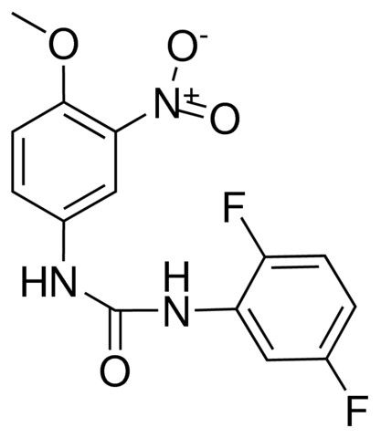 1-(2,5-DIFLUOROPHENYL)-3-(4-METHOXY-3-NITROPHENYL)UREA