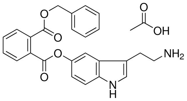 1-(3-(2-AMINOETHYL)-1H-INDOL-5-YL) 2-BENZYL PHTHALATE ACETATE