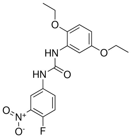 1-(2,5-DIETHOXYPHENYL)-3-(4-FLUORO-3-NITROPHENYL)UREA