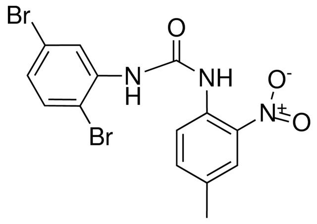 1-(2,5-DIBROMOPHENYL)-3-(4-METHYL-2-NITROPHENYL)UREA