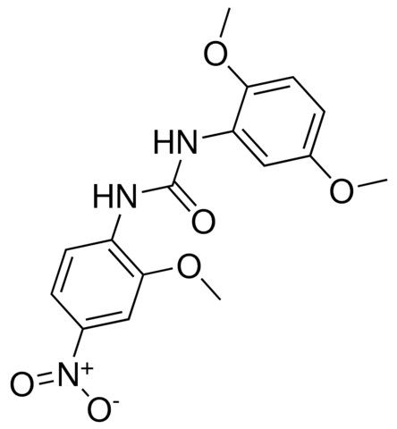 1-(2,5-DIMETHOXYPHENYL)-3-(2-METHOXY-4-NITROPHENYL)UREA