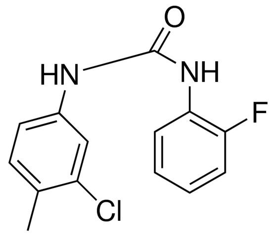 1-(3-CHLORO-4-METHYLPHENYL)-3-(2-FLUOROPHENYL)UREA