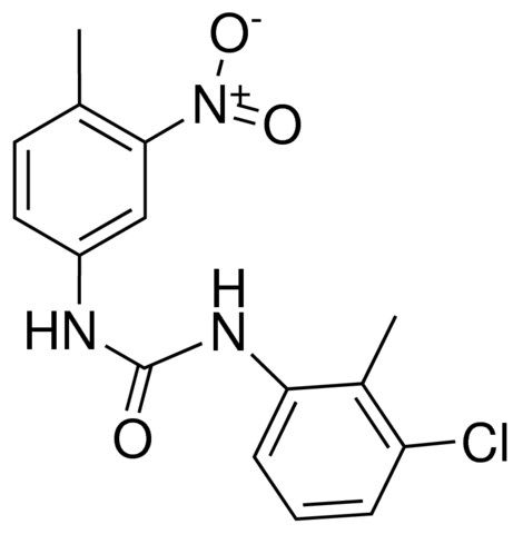 1-(3-CHLORO-2-METHYLPHENYL)-3-(4-METHYL-3-NITROPHENYL)UREA