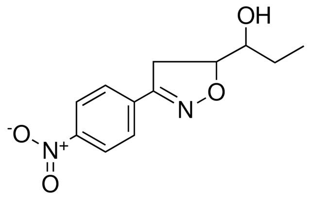 1-(3-(4-NITRO-PHENYL)-4,5-DIHYDRO-ISOXAZOL-5-YL)-PROPAN-1-OL