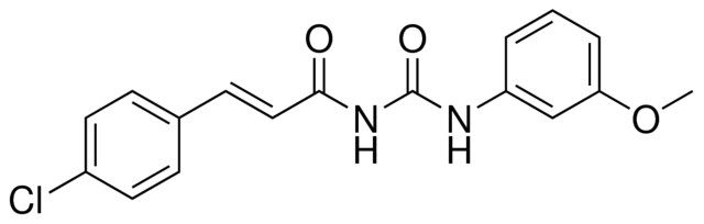 1-(3-(4-CHLORO-PHENYL)-ACRYLOYL)-3-(3-METHOXY-PHENYL)-UREA