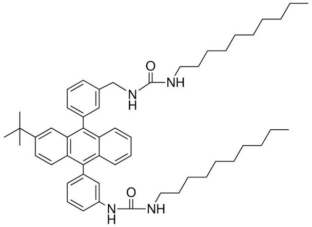 1-(3-(3-TERT-BU-10-(3-((3-DECYL-UREIDO)-ME)-PH)-ANTHRACEN-9-YL)-PH)-3-DECYL-UREA