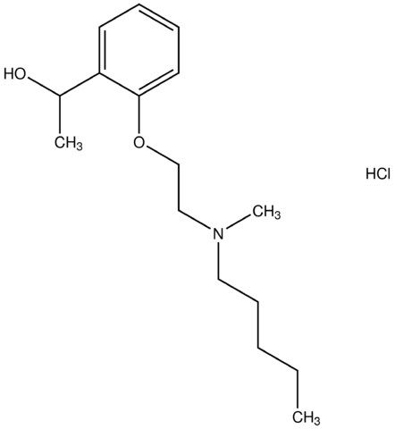 1-(2-{2-[methyl(pentyl)amino]ethoxy}phenyl)ethanol hydrochloride