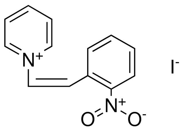 1-(2-(2-NITRO-PHENYL)-VINYL)-PYRIDINIUM, IODIDE