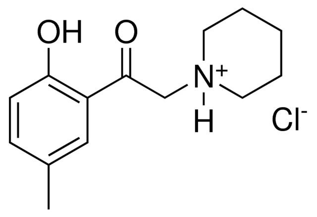 1-(2-(2-HYDROXY-5-METHYLPHENYL)-2-OXOETHYL)PIPERIDINIUM CHLORIDE