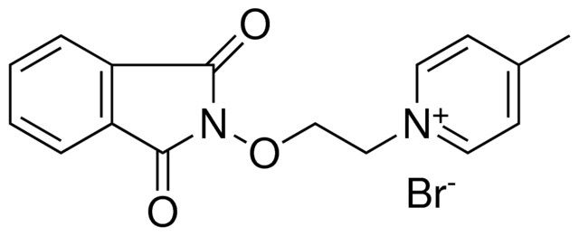 1-(2-(1,3-DIOXO-1,3-2H-ISOINDOL-2-YLOXY)-ETHYL)-4-METHYL-PYRIDINIUM, BROMIDE