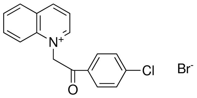 1-(2-(4-CHLORO-PHENYL)-2-OXO-ETHYL)-QUINOLINIUM, BROMIDE