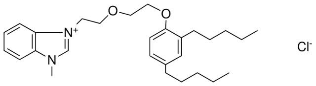 1-(2-(2-(2,4-DIPENTYL-PHENOXY)-ETHOXY)-ET)-3-ME-3H-BENZOIMIDAZOL-1-IUM, CHLORIDE