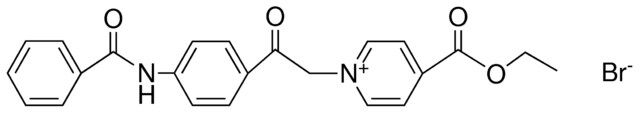 1-(2-(4-BENZOYLAMINO-PHENYL)-2-OXO-ETHYL)-4-ETHOXYCARBONYL-PYRIDINIUM, BROMIDE