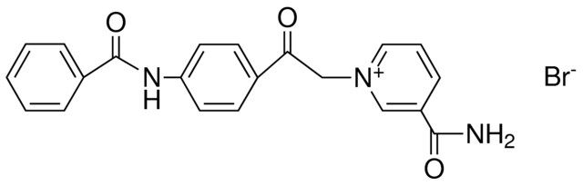 1-(2-(4-BENZOYLAMINO-PHENYL)-2-OXO-ETHYL)-3-CARBAMOYL-PYRIDINIUM, BROMIDE