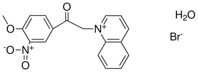 1-(2-(4-METHOXY-3-NITRO-PHENYL)-2-OXO-ETHYL)-QUINOLINIUM, BROMIDE HYDRATE