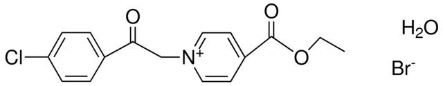 1-(2-(4-CHLORO-PHENYL)-2-OXO-ETHYL)-4-ETHOXYCARBONYL-PYRIDINIUM, BROMIDE HYDRATE