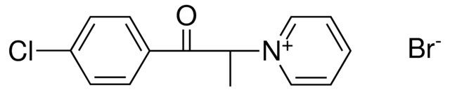 1-(2-(4-CHLORO-PHENYL)-1-METHYL-2-OXO-ETHYL)-PYRIDINIUM, BROMIDE