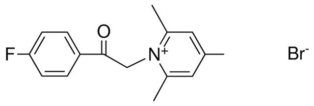 1-(2-(4-FLUORO-PHENYL)-2-OXO-ETHYL)-2,4,6-TRIMETHYL-PYRIDINIUM, BROMIDE