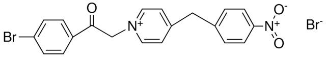 1-(2-(4-BROMO-PHENYL)-2-OXO-ETHYL)-4-(4-NITRO-BENZYL)-PYRIDINIUM, BROMIDE