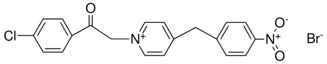 1-(2-(4-CHLORO-PHENYL)-2-OXO-ETHYL)-4-(4-NITRO-BENZYL)-PYRIDINIUM, BROMIDE