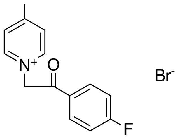 1-(2-(4-FLUORO-PHENYL)-2-OXO-ETHYL)-4-METHYL-PYRIDINIUM, BROMIDE