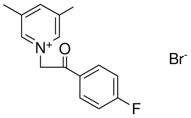 1-(2-(4-FLUORO-PHENYL)-2-OXO-ETHYL)-3,5-DIMETHYL-PYRIDINIUM, BROMIDE