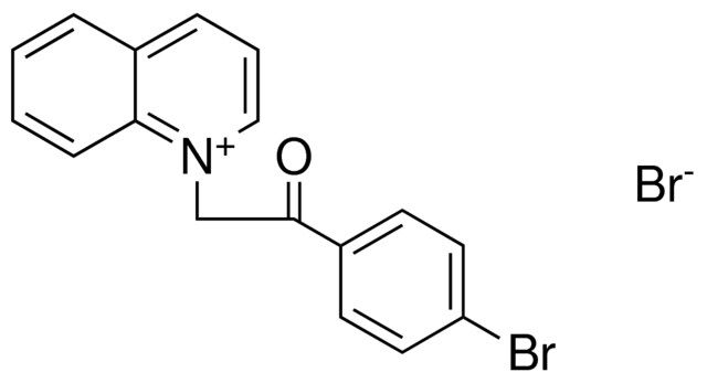 1-(2-(4-BROMO-PHENYL)-2-OXO-ETHYL)-QUINOLINIUM, BROMIDE