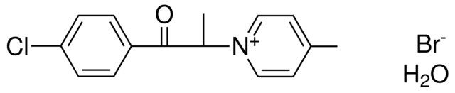 1-(2-(4-CHLORO-PH)-1-METHYL-2-OXO-ETHYL)-4-METHYL-PYRIDINIUM, BROMIDE HYDRATE