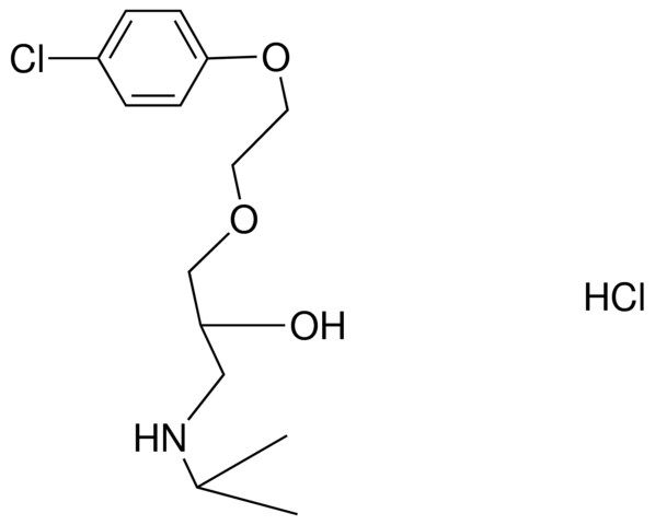 1-(2-(4-CHLORO-PHENOXY)-ETHOXY)-3-ISOPROPYLAMINO-PROPAN-2-OL, HYDROCHLORIDE